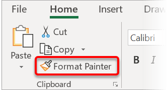 Format a spreadsheet: The Format Painter tool. Many people don’t realise there are 2 ways to use this tool