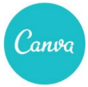 Find free stock images or create designs easily using Canva