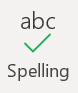 Auditing tool: Spell-checking a worksheet