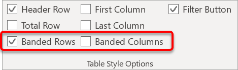 Banding