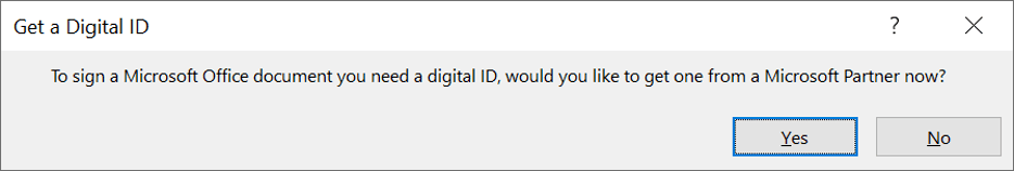 Get a digital ID