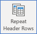 How to repeat the header row(s) of your Word tables so they appear on every page automatically