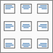 Positioning content within a cell