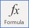 Click the Formula icon in the Table Tools