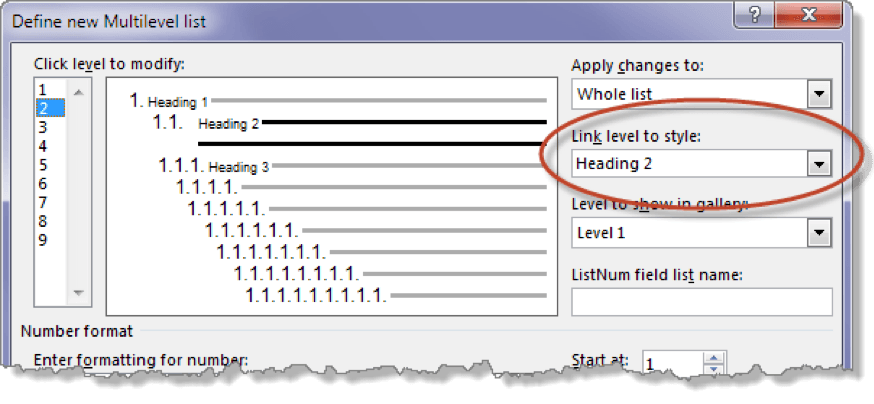 How To Create Multilevel Numbering In Word That Works