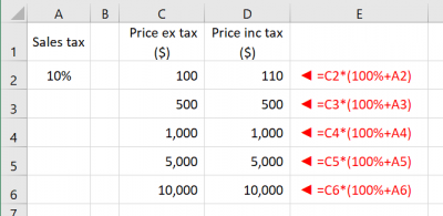 3 Ways to Build an Absolute Reference into Excel Formulas