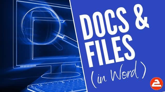 How to create new files, save them, update them & find them