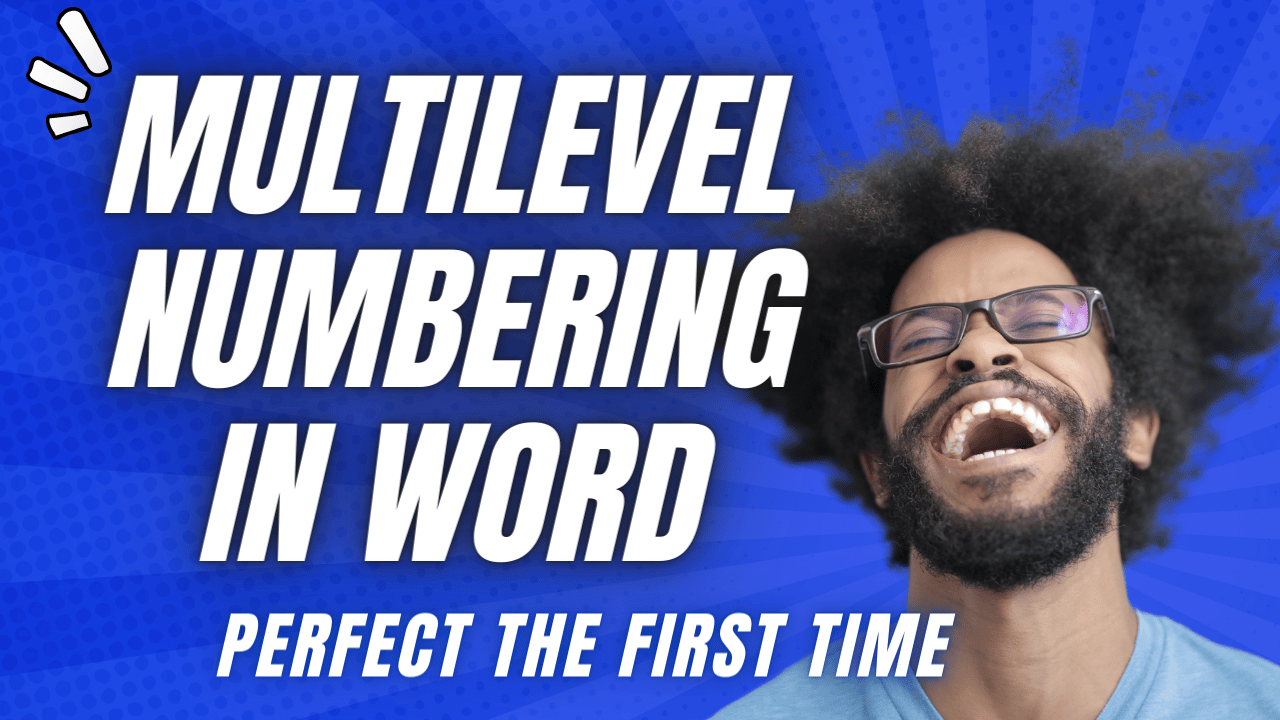 Filter Multi Level Numbering Code How to create and set up multilevel numbering in Word that works ...
